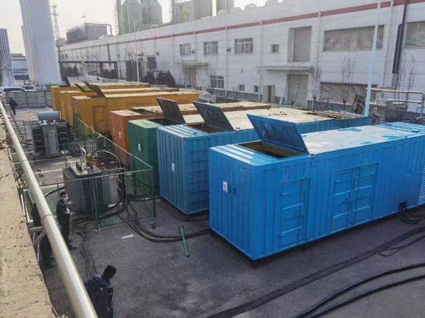 巴音郭楞柴油发电机出租案例展示